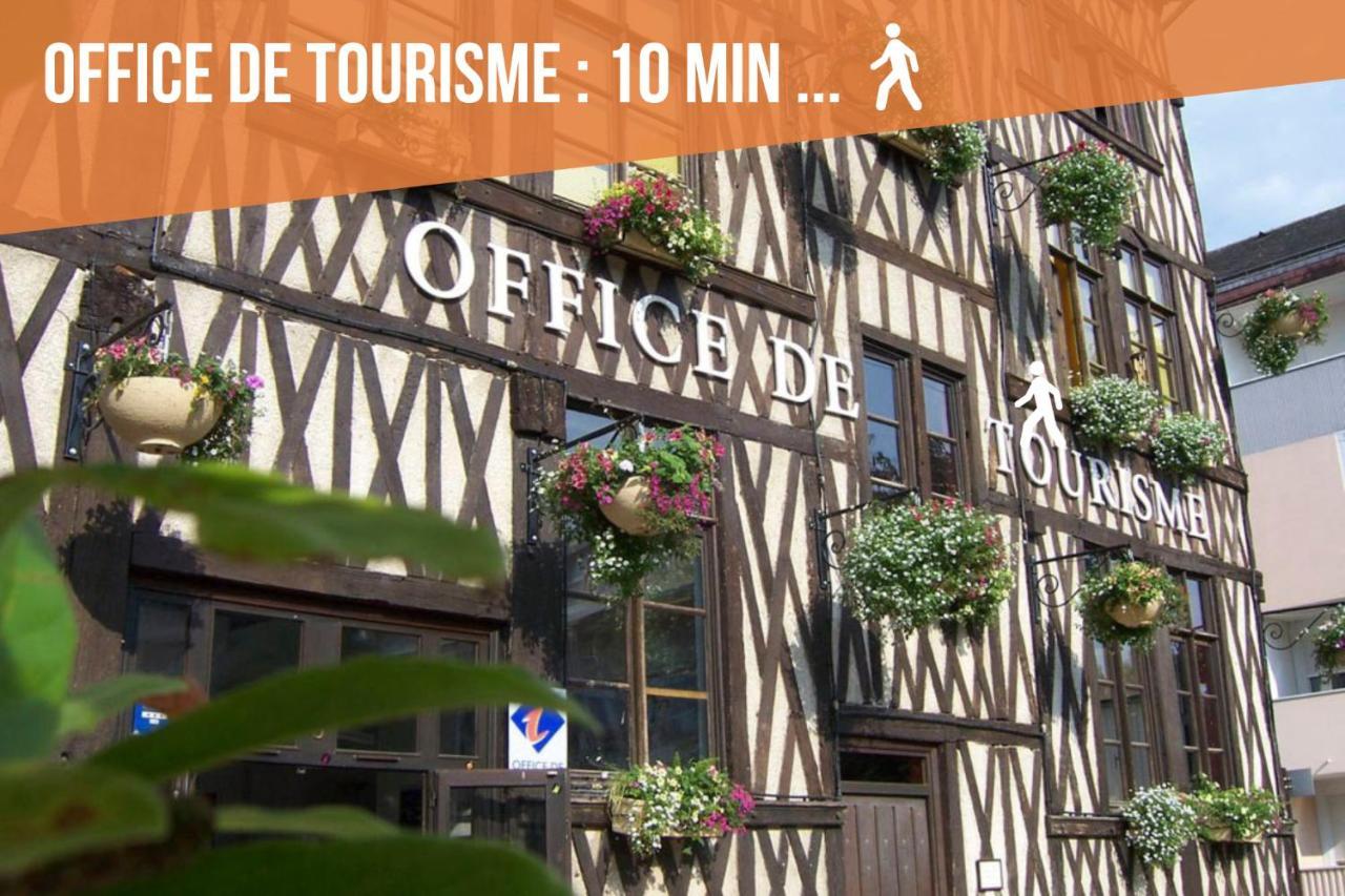 Promenade D'Automne - Netflix & Wifi - Climatisation- Parking Gratuit - Check-In 24H24 - Emplacement Velos - Goodmarning Châlons-en-Champagne Esterno foto