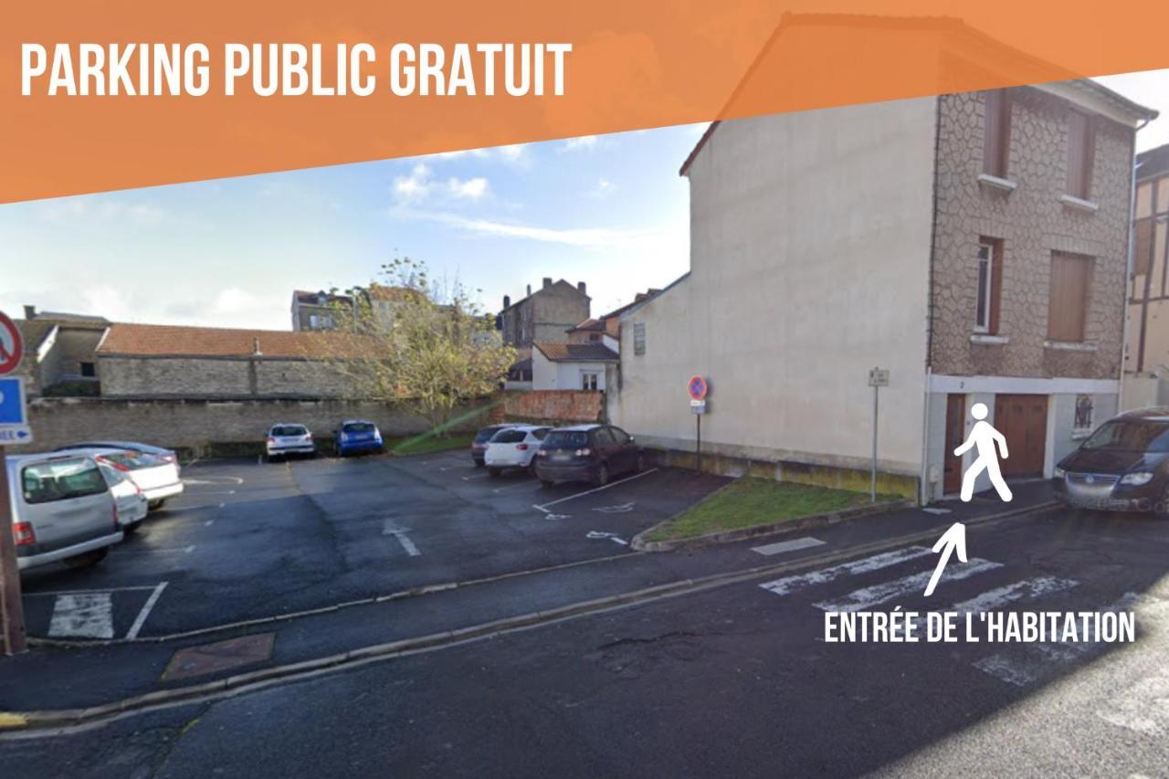 Promenade D'Automne - Netflix & Wifi - Climatisation- Parking Gratuit - Check-In 24H24 - Emplacement Velos - Goodmarning Châlons-en-Champagne Esterno foto